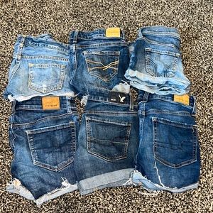 6 pair of Jean Shorts!